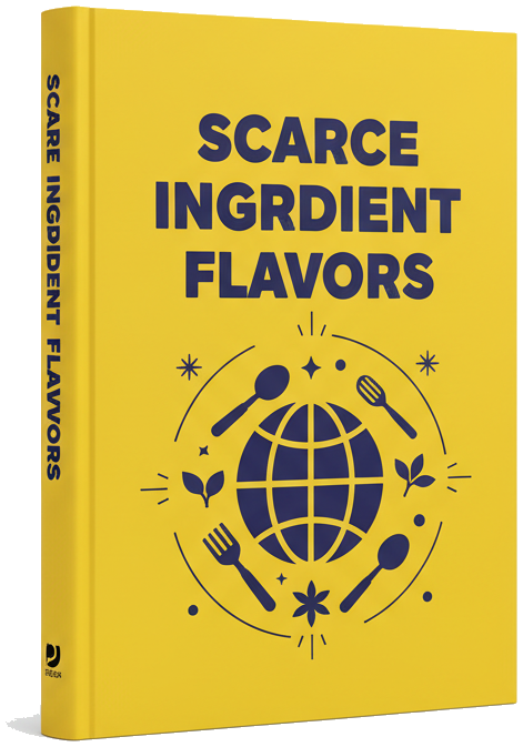 eBook - Authentic Global Flavors with Scarce Ingredients