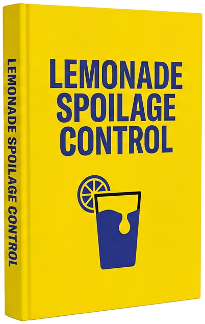 eBook - Commercial Lemonade Spoilage Prevention & Profit Maximization