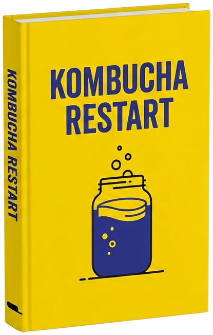 eBook - The Complete Guide to Restarting Stalled Kombucha Fermentation